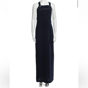 Nomia navy long dress